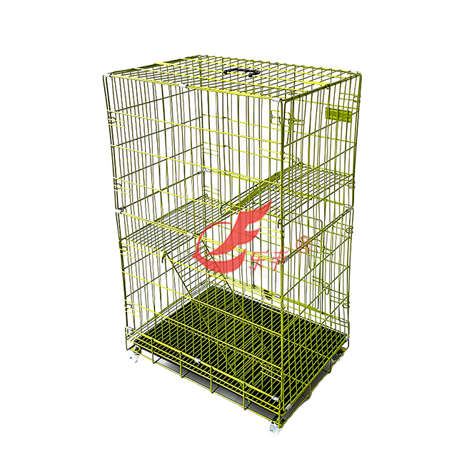 三层纳米猫笼-绍兴乐丰笼具设备有限公司