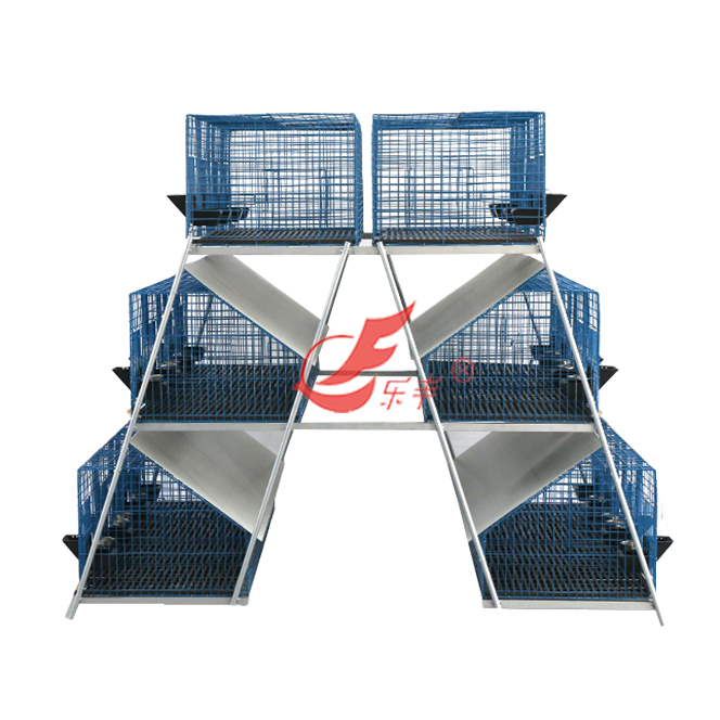阶梯式二十四笼位兔笼-绍兴乐丰笼具设备有限公司